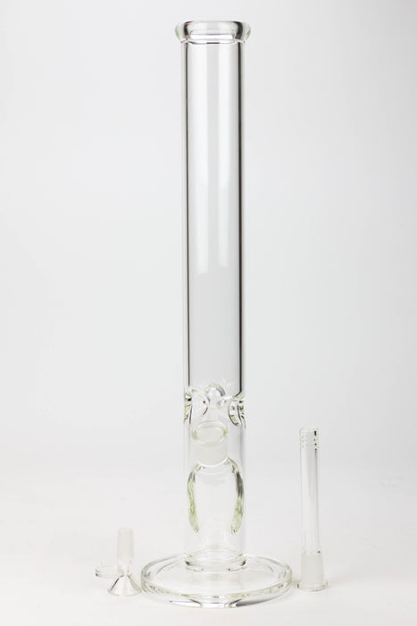 17.5" glass tube water bong- - One Wholesale