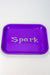 SPARK - Rolling Tray [LARGE] ROLLING ACCESSORIES ONE Purple
