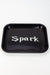 SPARK - Rolling Tray [LARGE] ROLLING ACCESSORIES ONE Black
