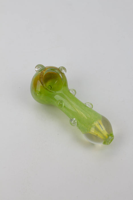 4" soft glass hand pipe - 8751- - One Wholesale