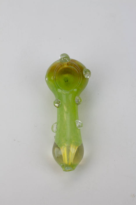 4" soft glass hand pipe - 8751- - One Wholesale