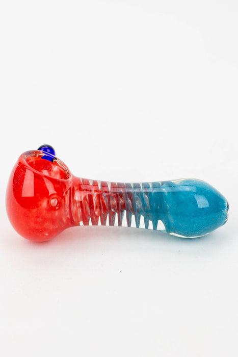 3.5" soft glass hand pipe - 8752 Glass Pipe ONE