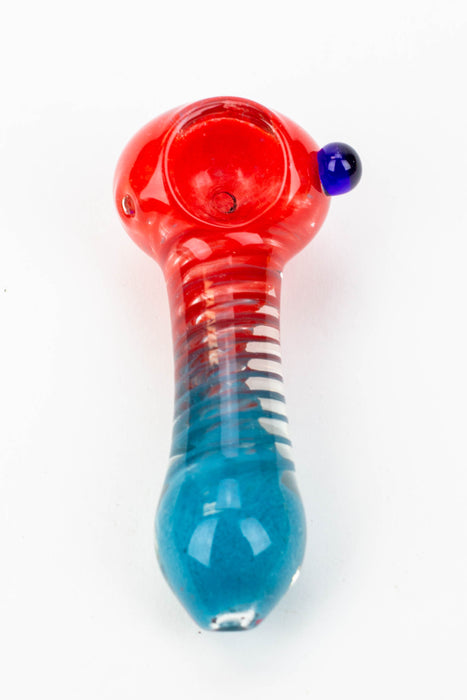 3.5" soft glass hand pipe - 8752 Glass Pipe ONE