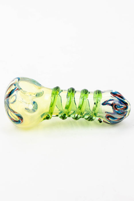 3.5" soft glass hand pipe - 8753 Glass Pipe ONE