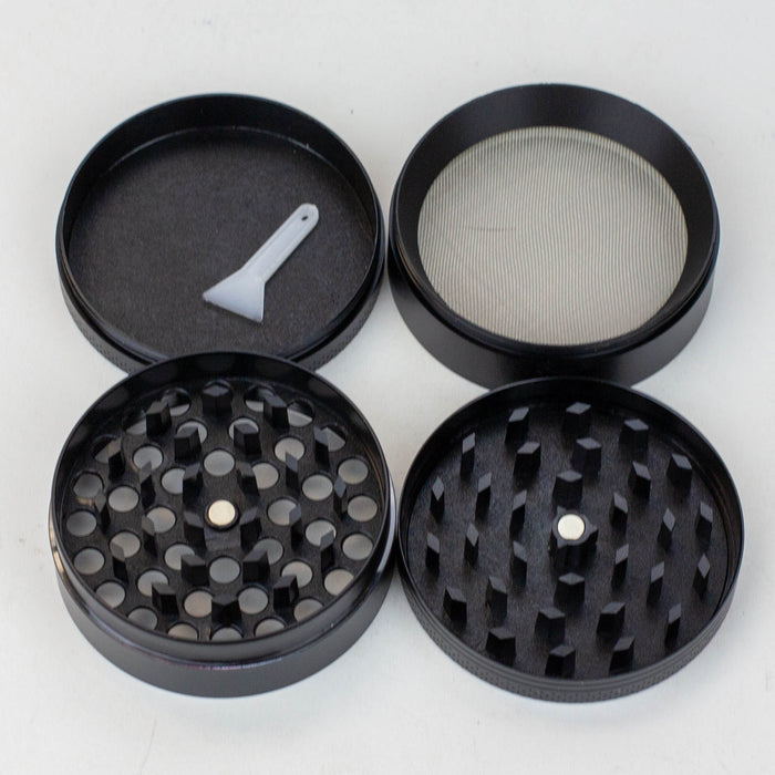 4 parts 63 mm BW Logo Metal grinder Box of 6 Display Pack ONE