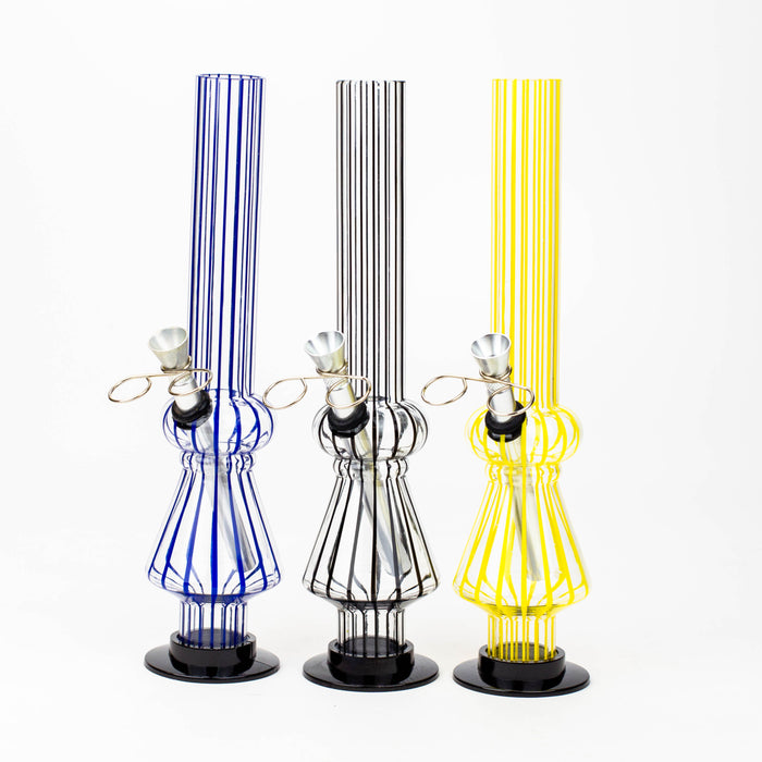 10" acrylic water pipe assorted [FK series]- - One Wholesale