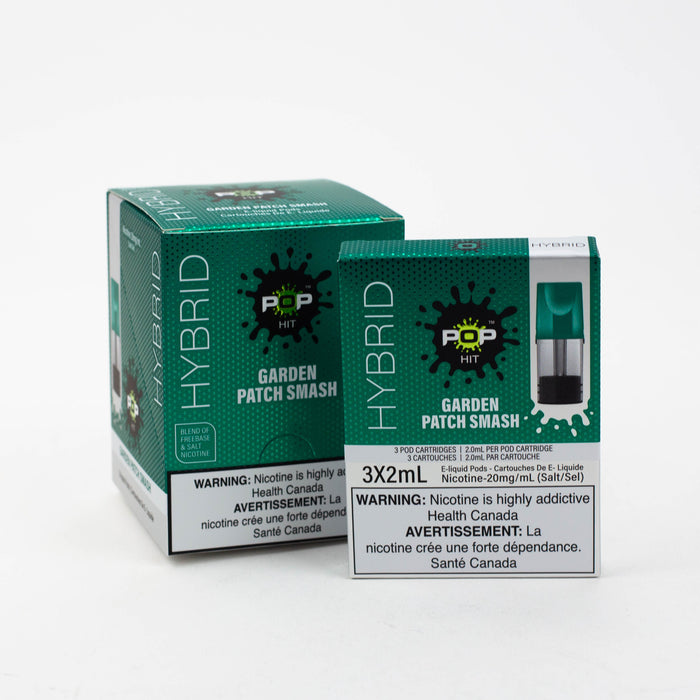 HYBRID Pop Hit STLTH Compatible Pods Box of 5 packs (20 mg/mL)-Garden Patchsmash - One Wholesale