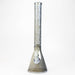 19" GENIE / 7 mm / Electroplated glass beaker bong- - One Wholesale