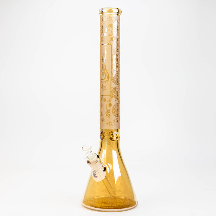 19" GENIE / 7 mm / Electroplated glass beaker bong Glass Bong ONE B