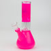 8" dome percolator beaker water bong-Bob Glass Bong ONE Pink
