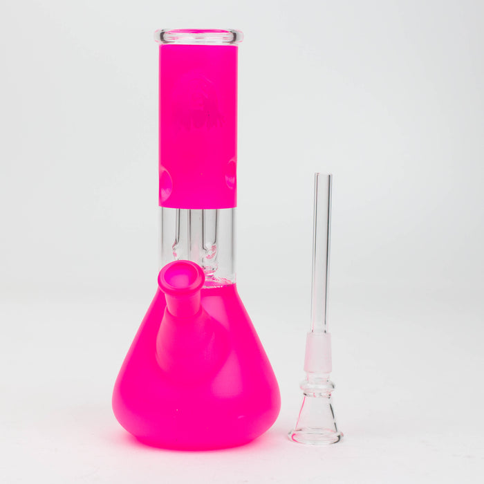 8" dome percolator beaker water bong-Bob Glass Bong ONE