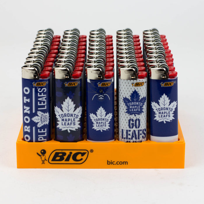 Bic Regular Lighter [NHL-Toronto Maple leaf]- - One Wholesale
