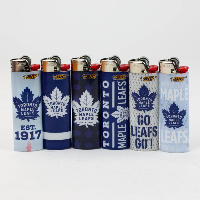 Bic Regular Lighter [NHL-Toronto Maple leaf]- - One Wholesale