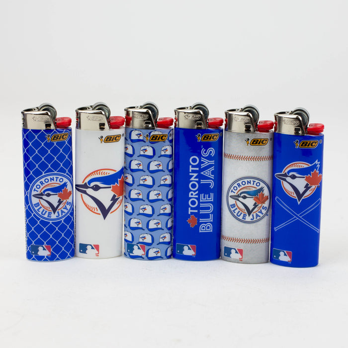 Bic Regular Lighter [MLB-Toronto Blue Jay] Blue Lighter ONE