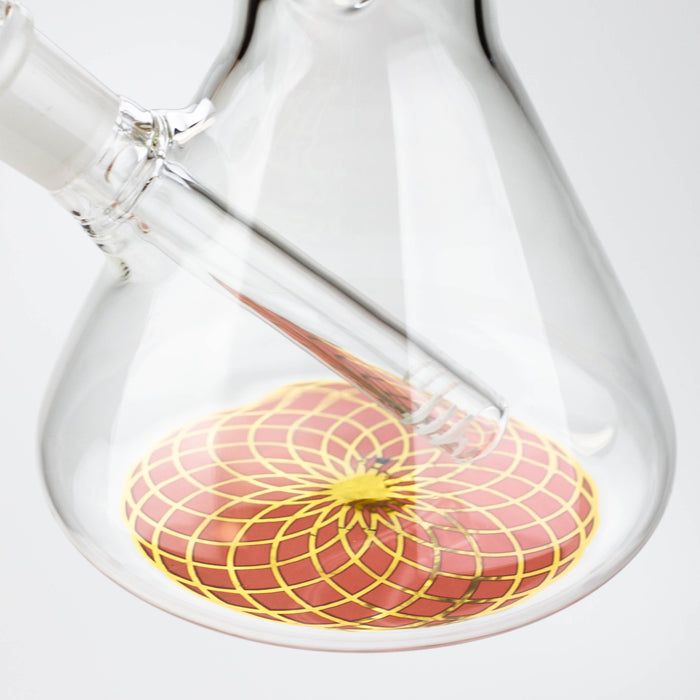 12" SPARK beaker glass water bong Glass Bong ONE