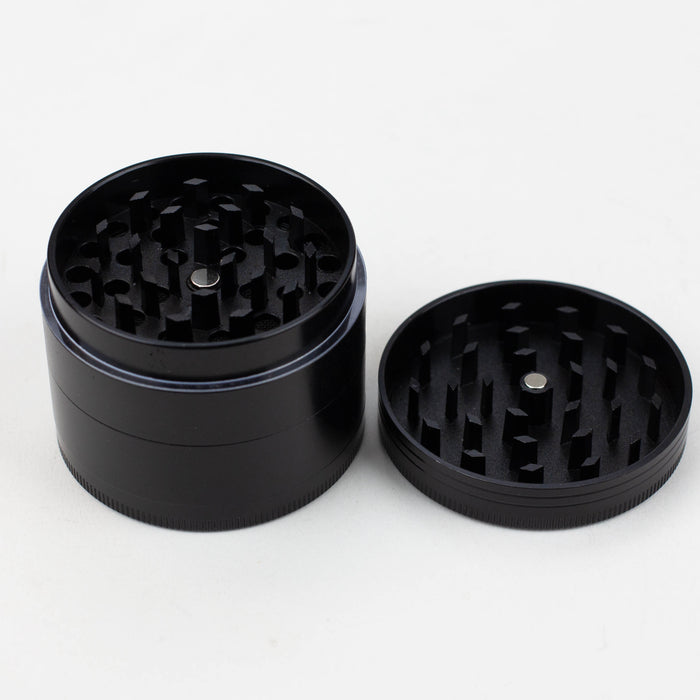 DEATH ROW - 4 parts metal black grinder by Infyniti Regular Grinder ONE
