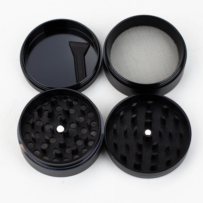DEATH ROW - 4 parts metal black grinder by Infyniti Regular Grinder ONE