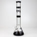 DEATH ROW-15.5" 7 mm Glass water pipe by Infyniti Glass Bong ONE