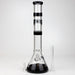 DEATH ROW-15.5" 7 mm Glass water pipe by Infyniti Glass Bong ONE