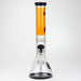 THE TRAGICALLY HIP-15.5" glass water pipe with single percolator by Infyniti Glass Bong ONE