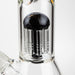 THE TRAGICALLY HIP-15.5" glass water pipe with single percolator by Infyniti Glass Bong ONE