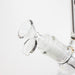 THE TRAGICALLY HIP-15.5" glass water pipe with single percolator by Infyniti Glass Bong ONE