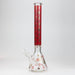 19.5" Gold leaf 9 mm glass water bong Glass Bong ONE