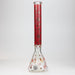 19.5" Gold leaf 9 mm glass water bong Glass Bong ONE