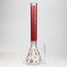 19.5" Gold leaf 9 mm glass water bong Glass Bong ONE
