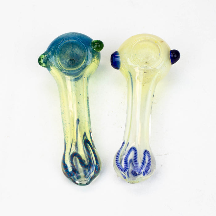 5" soft glass hand pipe [8982] Glass Pipe ONE