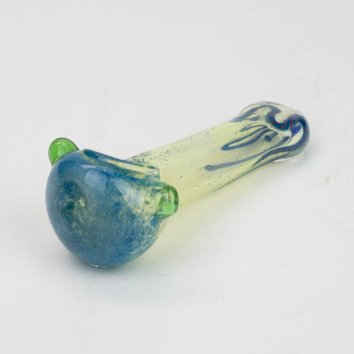5" soft glass hand pipe [8982] Glass Pipe ONE