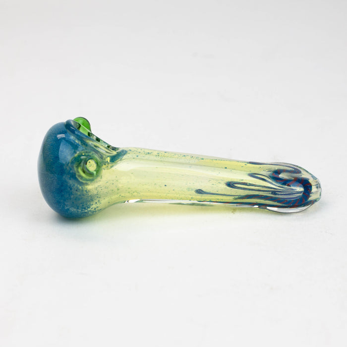 5" soft glass hand pipe [8982] Glass Pipe ONE