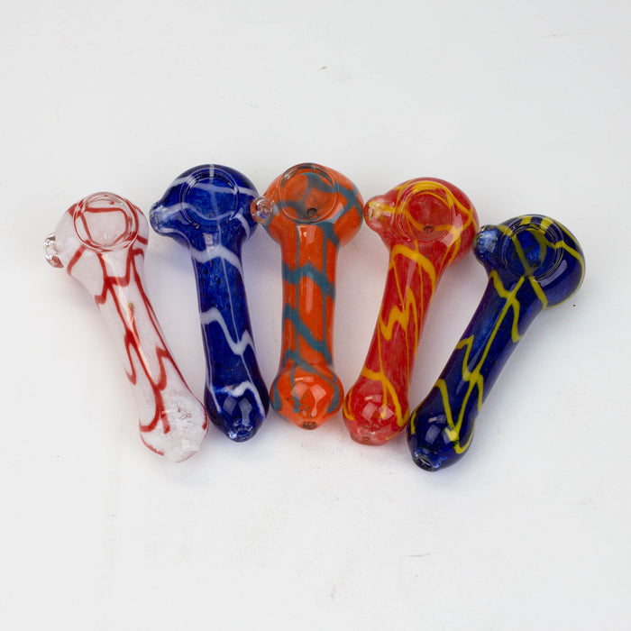 5" soft glass hand pipe [8983] Glass Pipe ONE