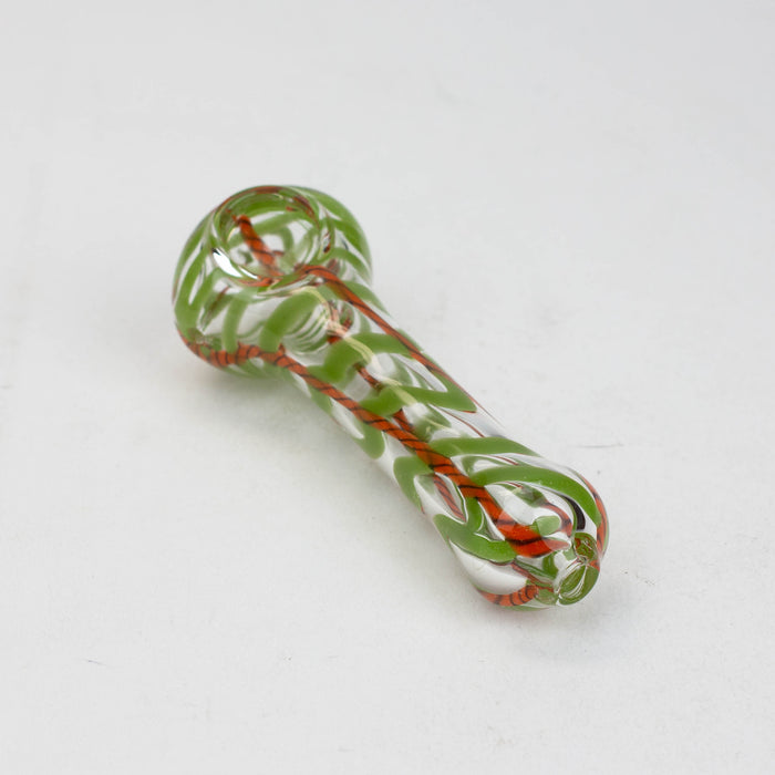 5" soft glass hand pipe [8984] Glass Pipe ONE