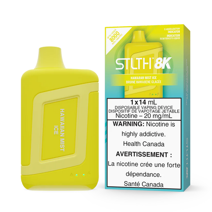 STLTH 8K Puffs Disposable 20mg Box of 5