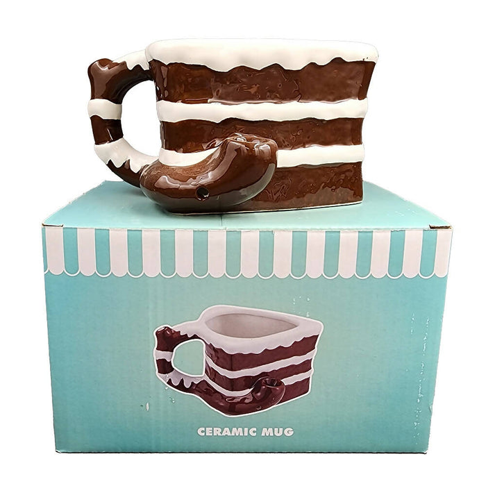 Roast & Toast Cake Mug - Novelty Pipe Quartz hand pipe Roast and Toast Gifts