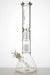 15 inches double 4 tree arms genie heavy glass water bong Glass Bong ONE Clear