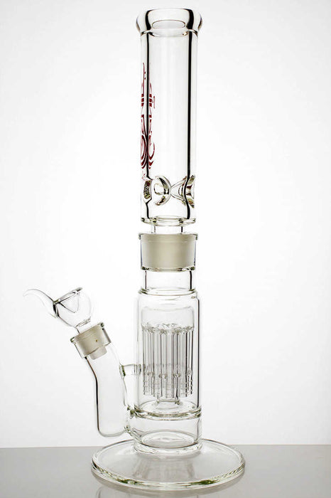 16" thick 10 arms detachable glass water bong- - One Wholesale