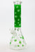 14" Leaf Glow in the dark 7 mm glass bong [A52]- - One Wholesale