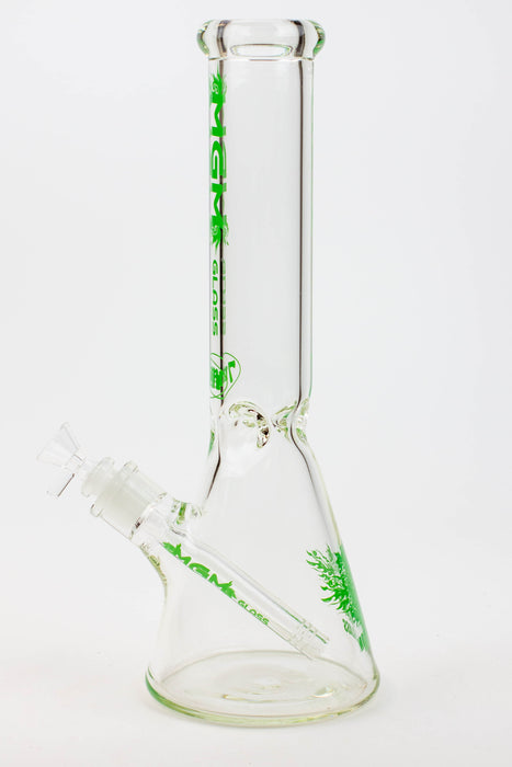 14" MGM glass / 7 mm / beaker glass water bong [A53]- - One Wholesale