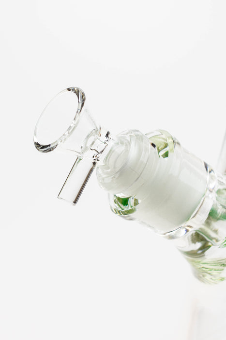 14" glass / 7 mm / beaker glass water bong [A53] Glass Bong Canadian Distributor