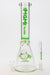14" glass / 7 mm / beaker glass water bong [A53] Glass Bong Canadian Distributor