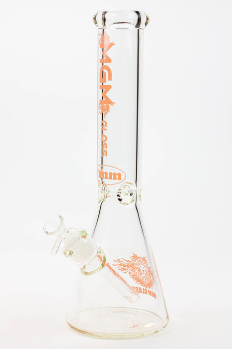 14" glass / 7 mm / beaker glass water bong [A53] Glass Bong Canadian Distributor Pink