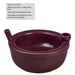 NOVELTY ROAST & TOAST CEREAL BOWL - PLUM COLOR Mug Pipe Roast and Toast Gifts