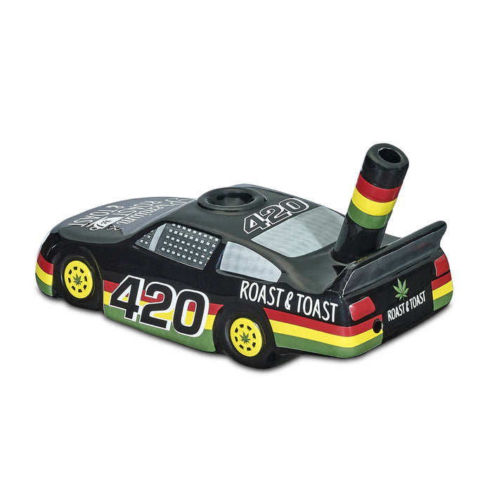 Race Car pipe Quartz hand pipe Roast and Toast Gifts
