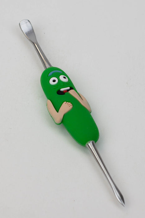Metal dabber with Cartoon Silicone-Pickle - One Wholesale