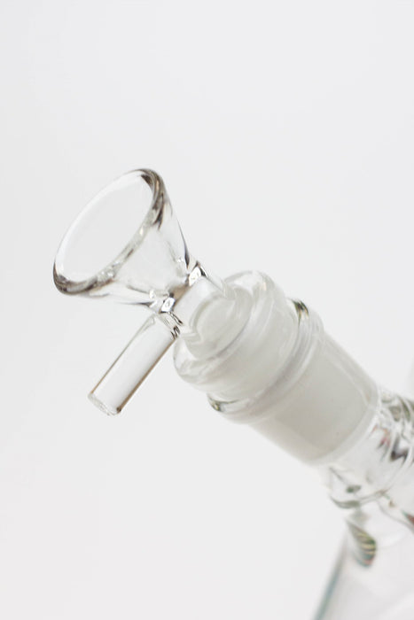10" AQUA Single tree arms percolator glass water bong- - One Wholesale