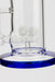 13" AQUA Glass / 2-in-1 / 7mm glass water bong- - One Wholesale