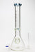 15.5" AQUA Glass / 9mm / glass beaker water bong- - One Wholesale