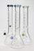 15.5" AQUA Glass / 9mm / glass beaker water bong- - One Wholesale